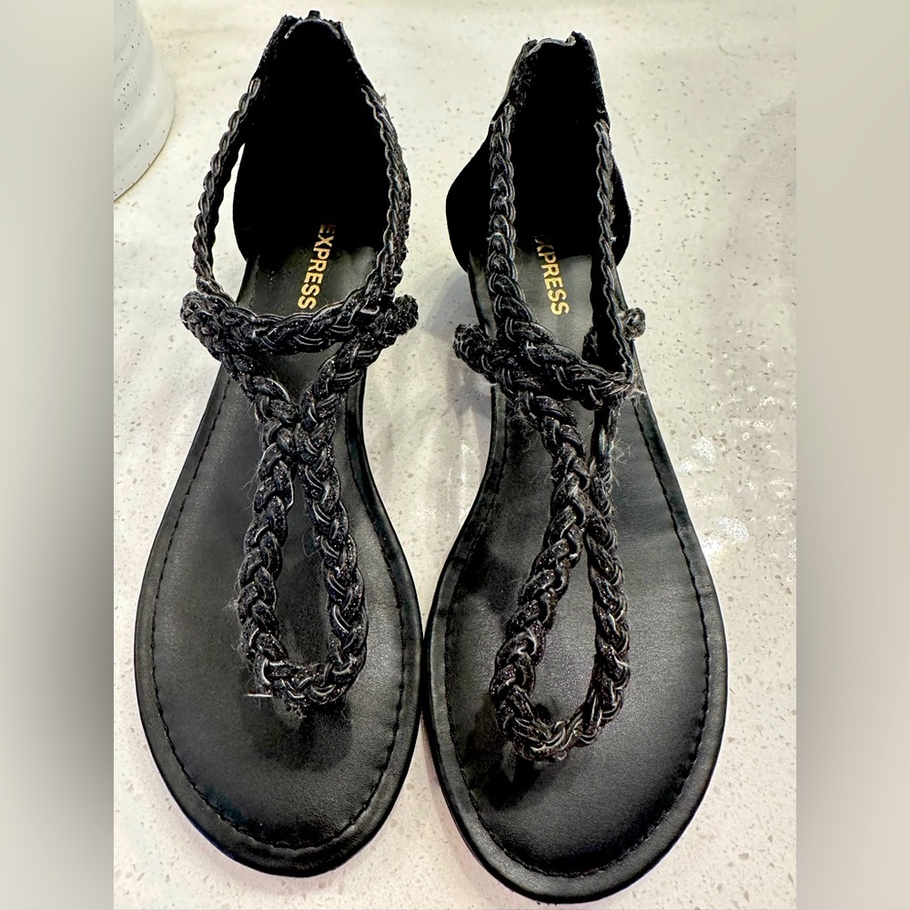 Black sandals